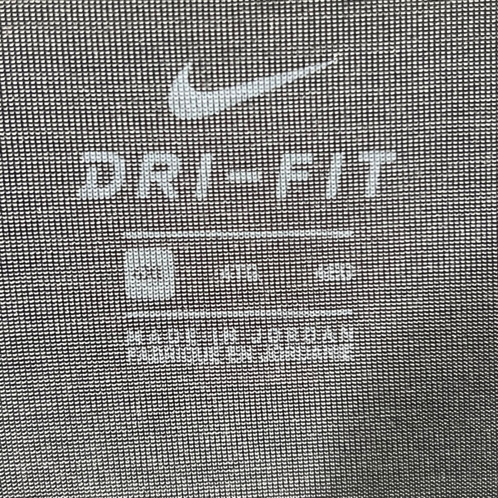 Nike Dri Fit Mens 4XL Gray Striped Quarter Zip Long Sleeve Pullover Shirt - Picture 2 of 10